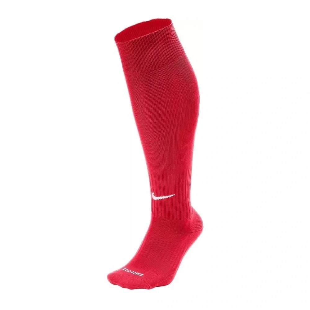 Nike Adult Classic II Cushion Over-the-Calf Soccer Socks Small University Red